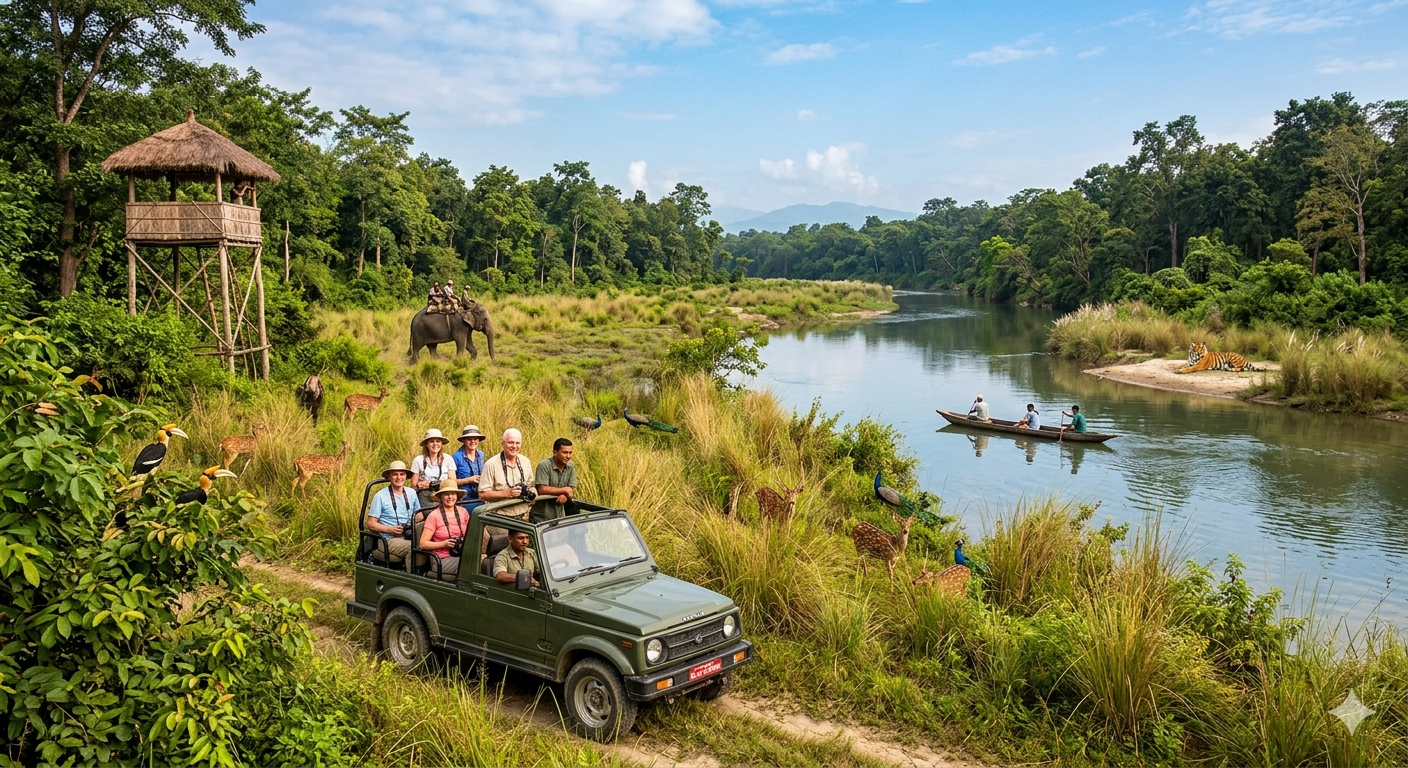 Chitwan National Park Safari Package 3 Days