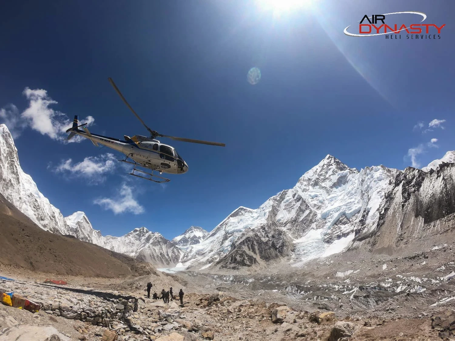 Everest Helicopter View 7
