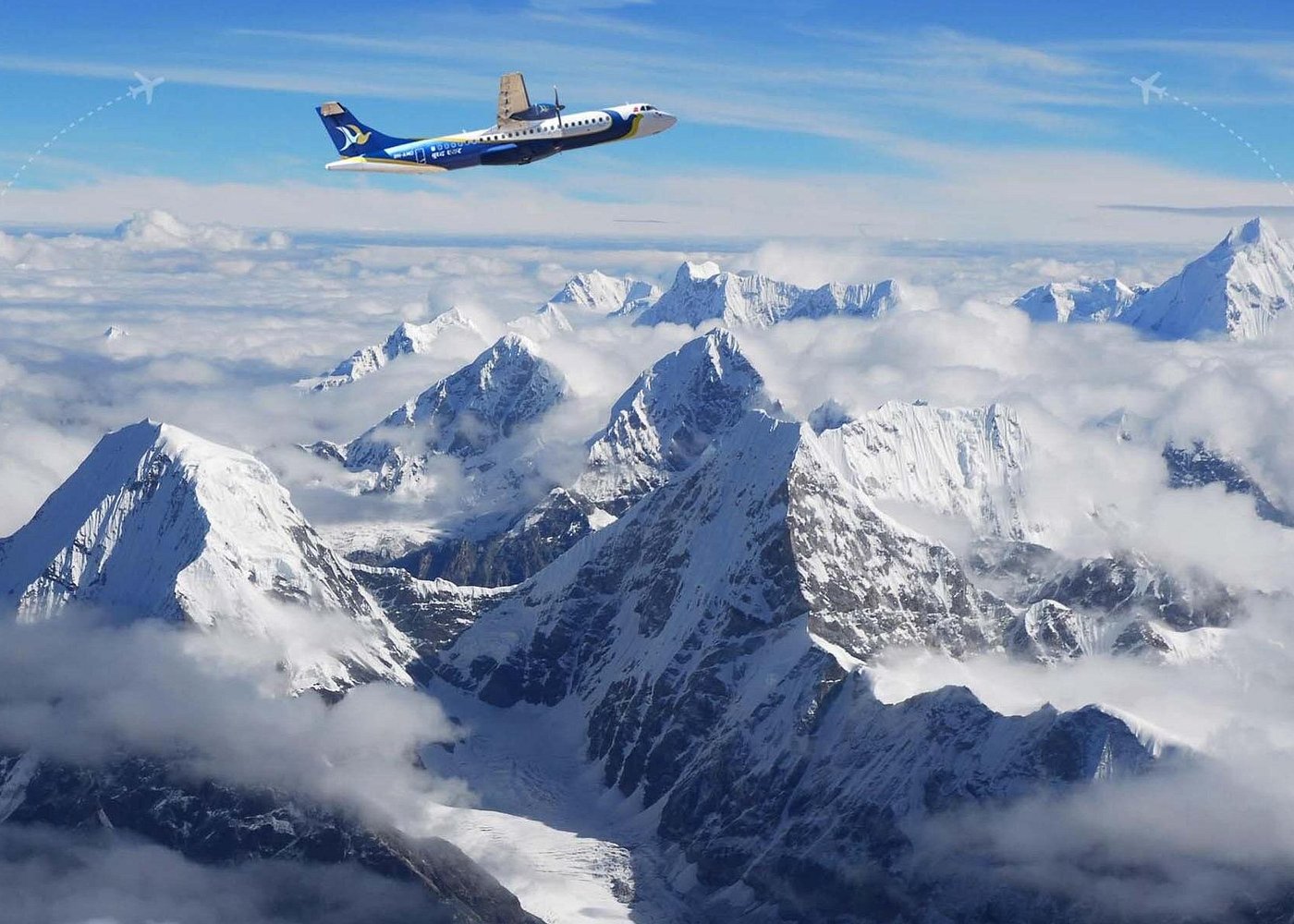 Everest Mountain Flight Sightseeing View 9