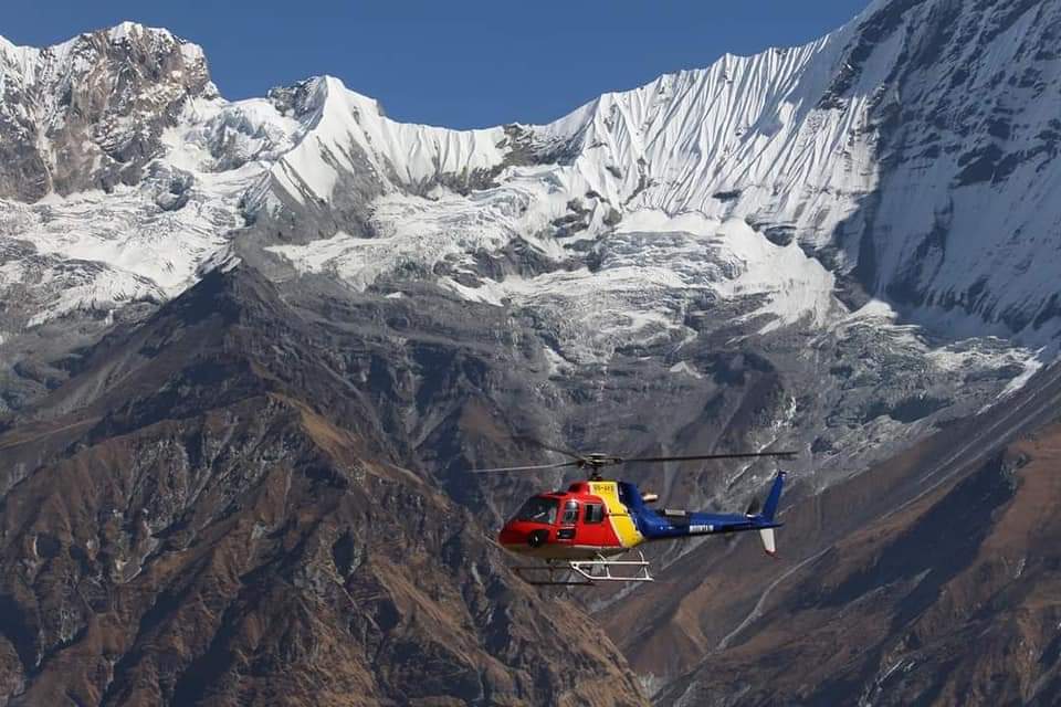 Muktinath Helicopter Flight
