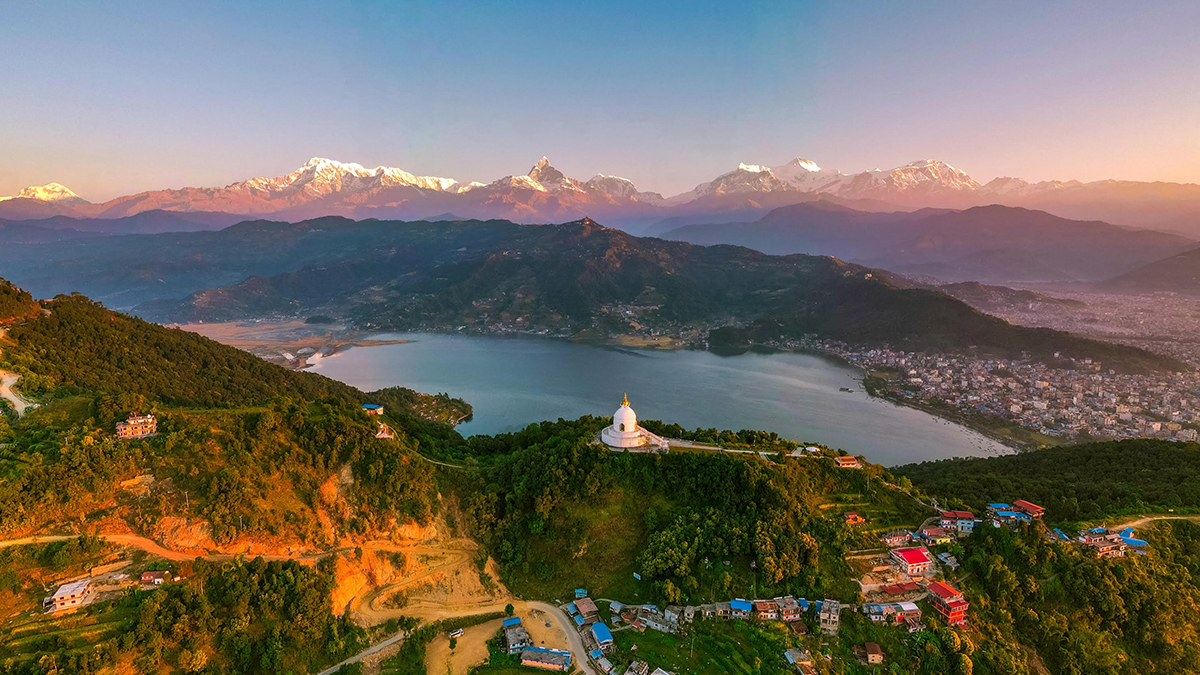 World Peace Pagoda Shanti Stupa Pokhara
