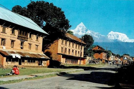 Old Pokhara Bazaar Architecture