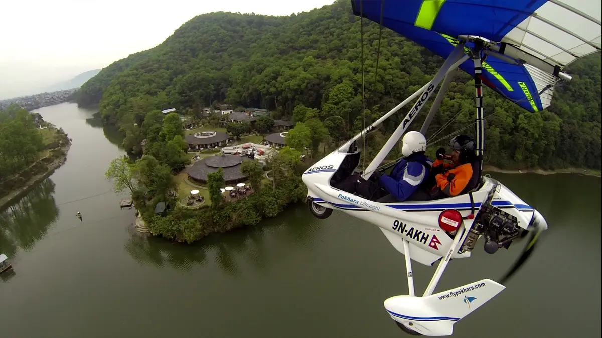 Ultralight Flight Pokhara 2