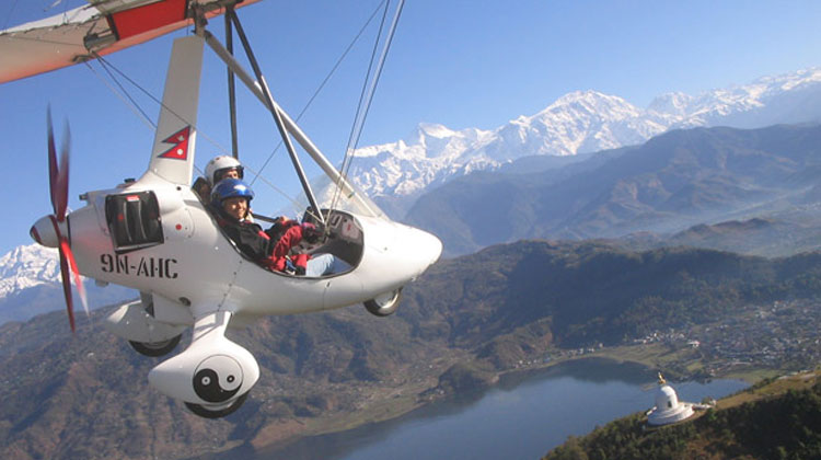Ultralight Flight Pokhara 7